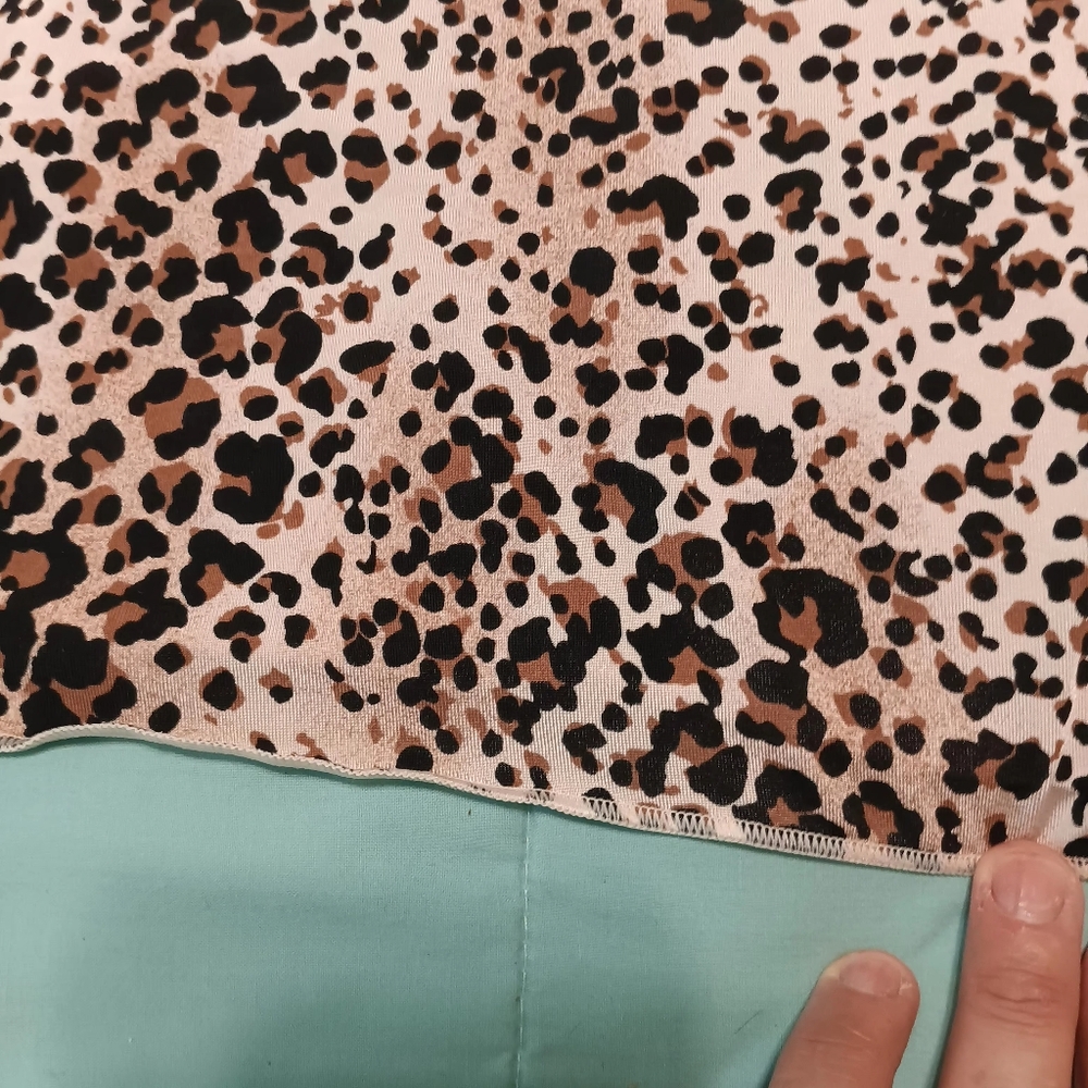 Jockey Sz Medium Leopard Print Buttery Soft Touch Women Camisole - Picture 3 of 10
